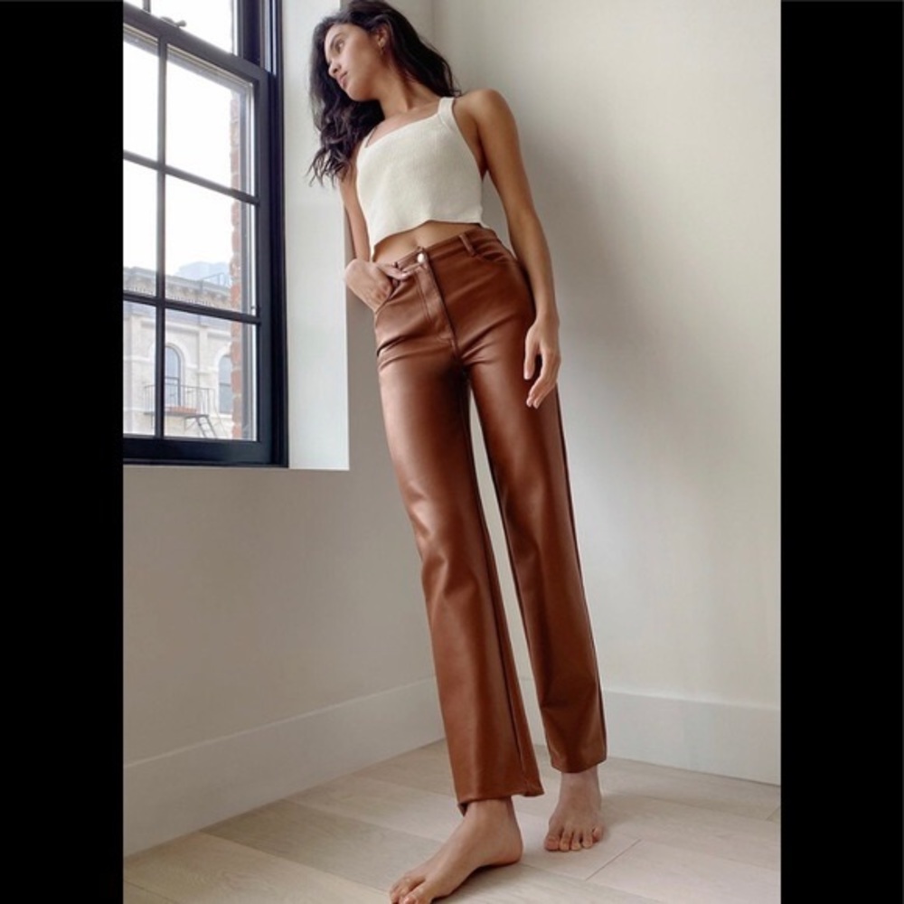 Melina pant in cognac